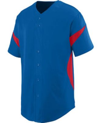 Augusta Sportswear 1651 Youth Wheel House Jersey Royal/ Red