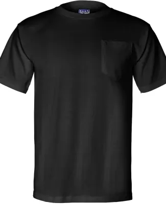 Union Made 3015 Union-Made Short Sleeve T-Shirt with a Pocket BLACK