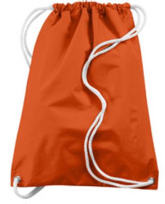 Augusta Sportswear 175 Large Drawstring Backpack Orange