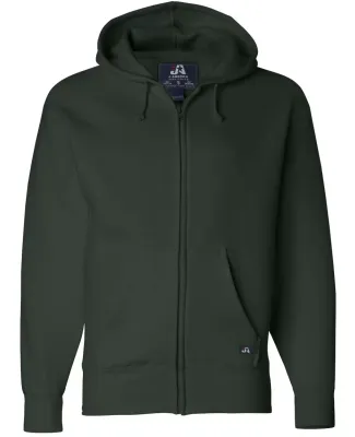 J. America - Premium Full-Zip Hooded Sweatshirt - 8821 Forest