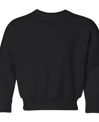 4662B Jerzees Youth Super Sweats® Crewneck Sweatshirt Black