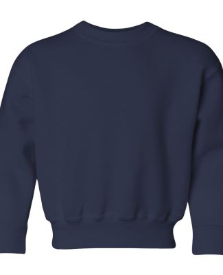 4662B Jerzees Youth Super Sweats® Crewneck Sweatshirt J. Navy