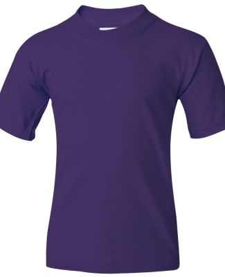 363B Jerzees Youth HiDENSI-TTM Cotton T-Shirt Deep Purple