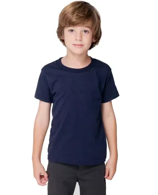 2105 American Apparel Kids Fine Jersey Short Sleeve T Navy(Discontinued)