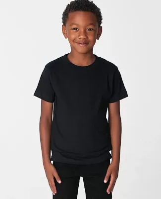 American Apparel 2105ORW Toddler Organic Fine Jersey Short-Sleeve T-Shirt Black