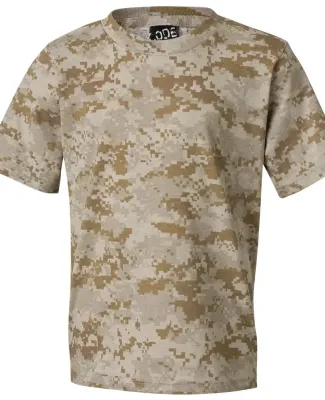 2206 Code V Youth Camouflage T-shirt Sand Digital
