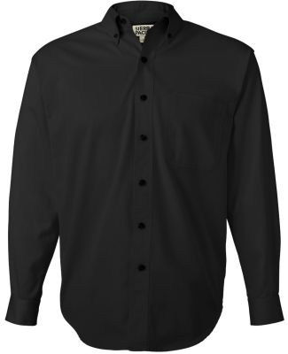 Sierra Pacific 7201 Long Sleeve Cotton Twill Shirt Tall Sizes Black