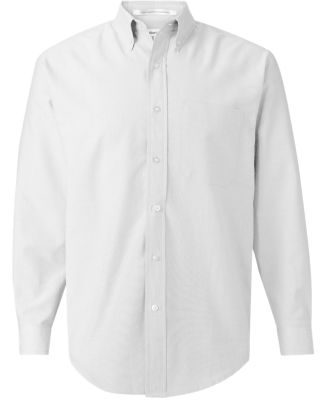 FeatherLite 7231 Long Sleeve Oxford Shirt Tall Sizes White
