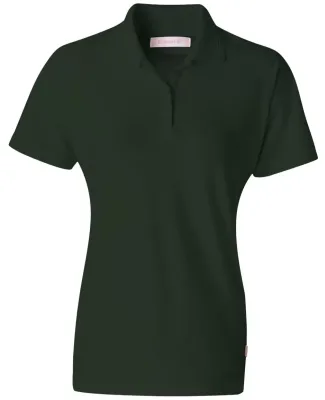 Augusta Sportswear 825 Women's Platinum Pique Sport Shirt Deep Forest