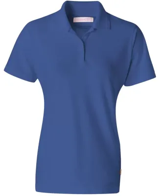 Augusta Sportswear 825 Women's Platinum Pique Sport Shirt French Blue