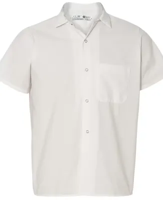 Chef Designs 5020 Poplin Cook Shirt with Gripper Closures White