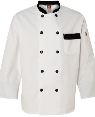Augusta Sportswear 1535 Garnish Chef Coat White