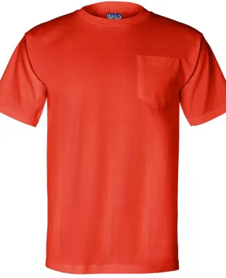Union Made 3015 Union-Made Short Sleeve T-Shirt with a Pocket BRIGHT ORANGE