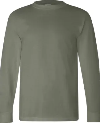 6100 Bayside Adult Long-Sleeve Cotton Tee Safari