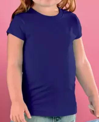 3316 Rabbit Skins® Toddler Girls Fine Jersey T-Shirt PURPLE