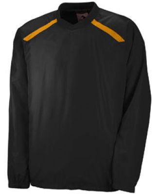 Augusta Sportswear 3418 Youth Promentum Pullover Black/ Gold