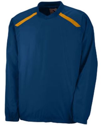 Augusta Sportswear 3418 Youth Promentum Pullover Navy/ Gold