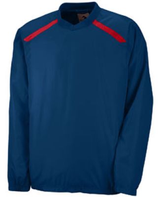 Augusta Sportswear 3418 Youth Promentum Pullover Navy/ Red
