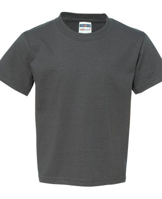 363B Jerzees Youth HiDENSI-TTM Cotton T-Shirt Charcoal Grey