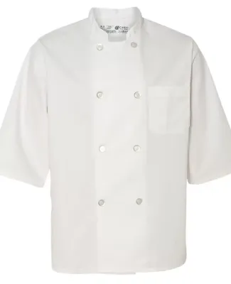 Chef Designs 0404 Half Sleeve Chef Coat White