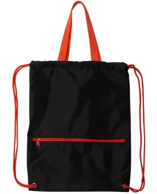 Augusta Sportswear 167 Reverb Backpack Black/ Orange