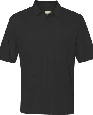 Augusta Sportswear 5001 Vision Textured Knit Sport Shirt Black