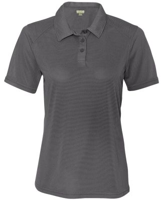 Augusta Sportswear 5002 Women's Vision Textured Knit Sport Shirt Graphite