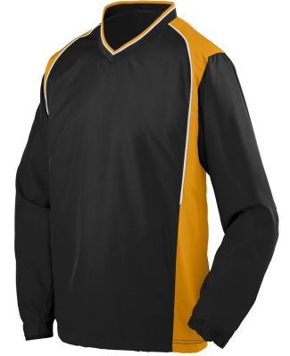 Augusta Sportswear 3746 Youth Roar Pullover Black/ Gold/ White