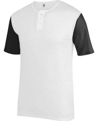 Augusta Sportswear 376 Badge Jersey White/ Black
