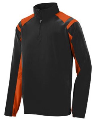 Augusta Sportswear 3792 Doppler Pullover Black/ Orange