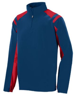 Augusta Sportswear 3792 Doppler Pullover Navy/ Red