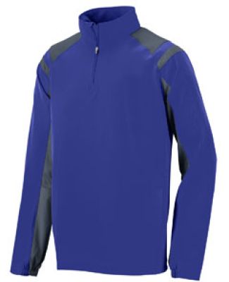 Augusta Sportswear 3792 Doppler Pullover Purple/ Graphite
