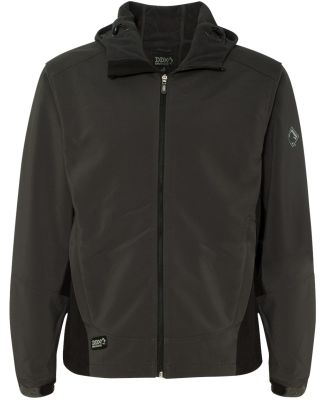 DRI DUCK 5367 Altitude Hooded Soft Shell Jacket Charcoal/ Black