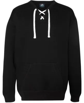 JA8430 J America Sport Lace Crew Black