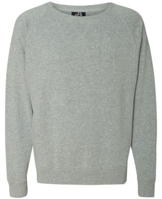 J America 8875 Triblend Crewneck Sweatshirt Grey Triblend