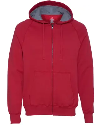 52 N280 Nano Hooded Full-Zip Sweatshirt Vintage Red