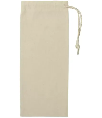 1727 Liberty Bags - Drawstring Wine Bag NATURAL