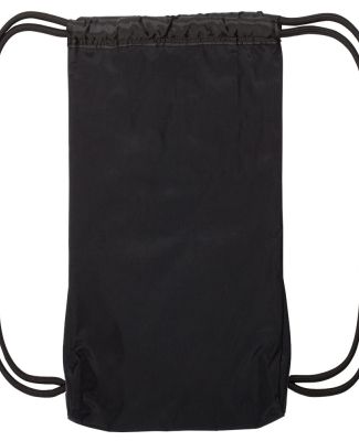 Liberty Bags 2256 Microfiber Drawstring Backpack BLACK