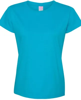 3505 LAT - Ladies' Vintage Fine Jersey Longer Length T-Shirt VINTAGE TURQ