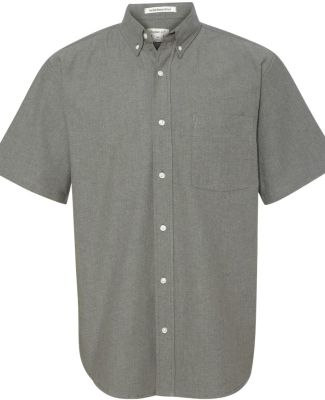 FeatherLite 0231 Short Sleeve Stain Resistant Oxford Shirt Steel Grey