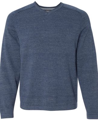 Weatherproof 151388 Vintage V-Neck Cotton Sweater Indigo