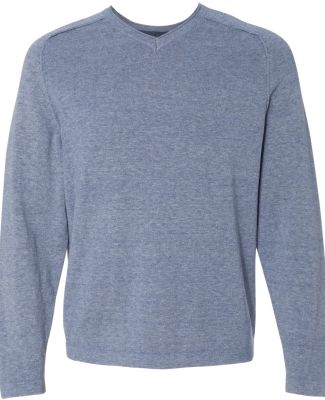 Weatherproof 151388 Vintage V-Neck Cotton Sweater Light Denim