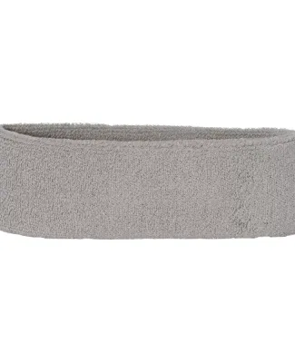 Mega Cap 1251 Terry Cloth Headband Grey