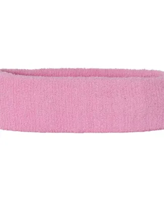 Mega Cap 1251 Terry Cloth Headband Pink