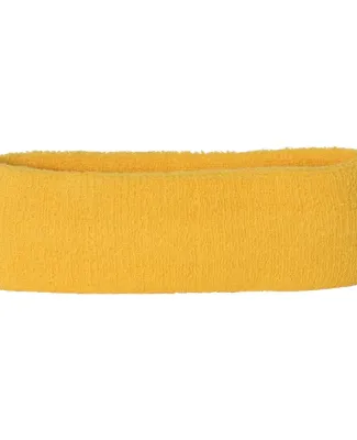 Mega Cap 1251 Terry Cloth Headband Yellow