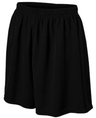 Augusta Sportswear 476 Youth Wicking Mesh Soccer Short Black