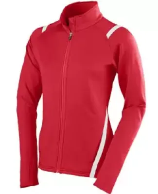 Augusta Sportswear 4811 Girls' Freedom Jacket Red/ White