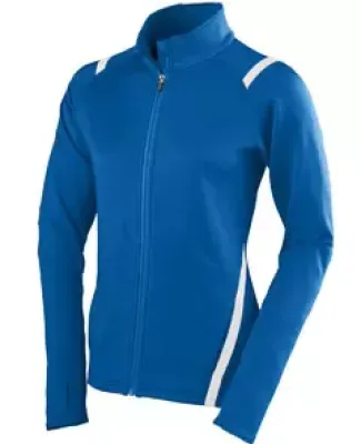 Augusta Sportswear 4811 Girls' Freedom Jacket Royal/ White