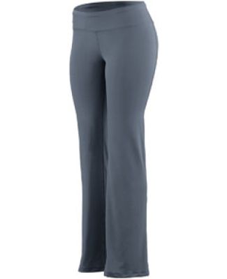 Augusta Sportswear 4814 Women's Wide Waist Brushed Back Pant Graphite