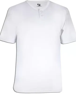 Badger Sportswear 7930 B-Core Placket Jersey White